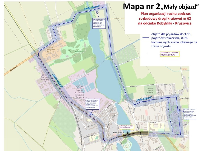 Rozpoczyna się remont drogi krajowej nr 62 w Kruszwicy....