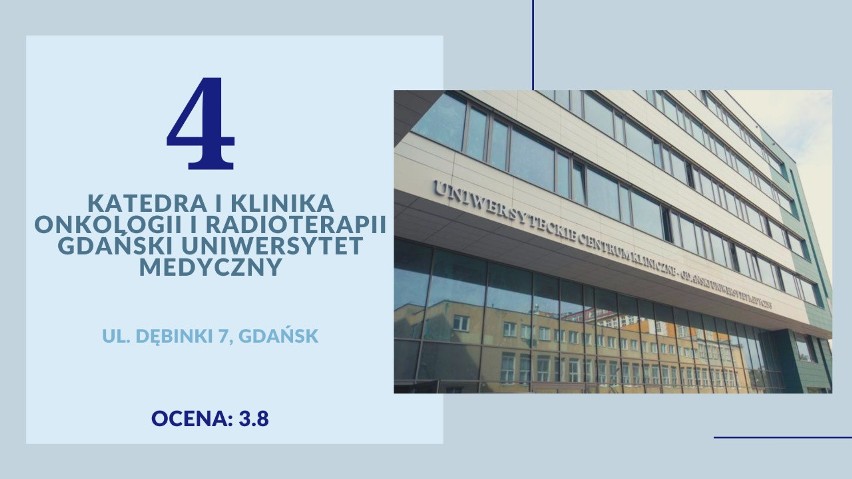 4. Katedra i Klinika Onkologii i Radioterapii Gdański...