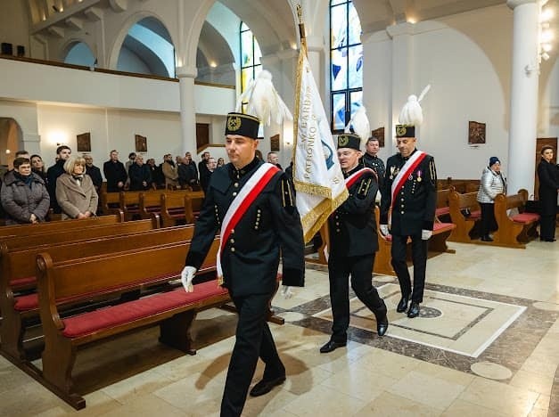Akademię Barbórkową rozpoczęła msza święta, po której odbyła...