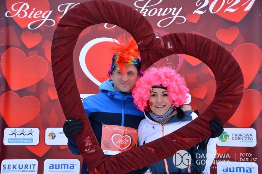 Bieg Walentynkowy 2021 rozpoczął się 14 lutego w Dąbrowie...