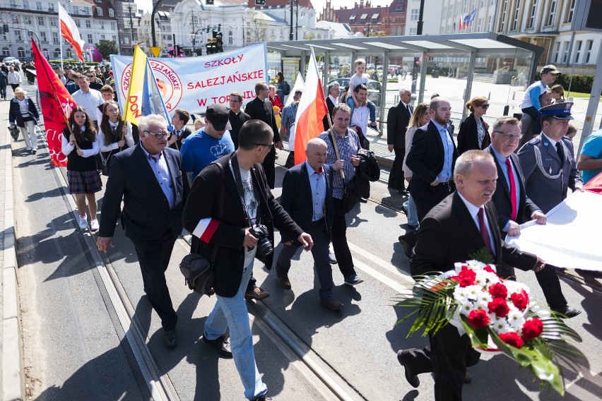 W Toruniu odbył się dziś już po raz VII Toruński Marsz...
