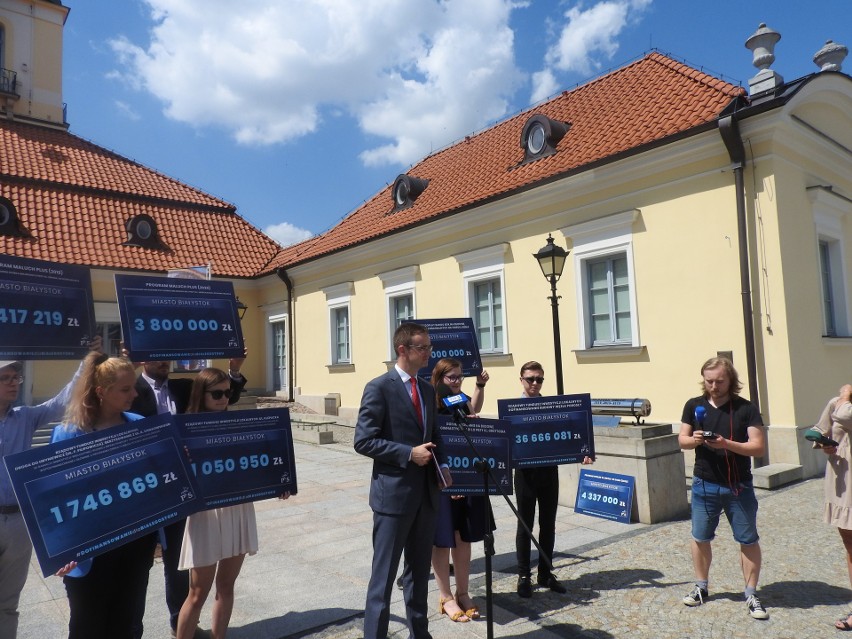 - Chcemy odczarować mit, że miasto Białystok nie otrzymuje...