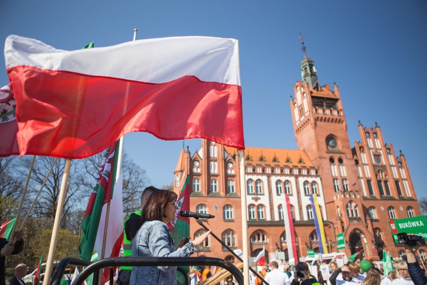 W Słupsku wielokrotnie protestowali mieszkańcy Gminy Słupsk.