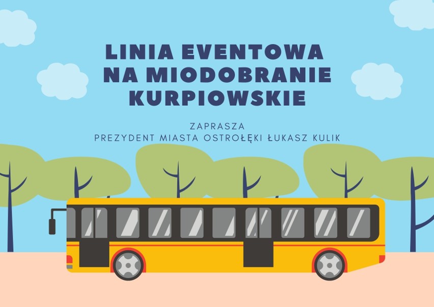 Miodobranie Kurpiowskie 2022. Będzie autobus z Ostrołęki i Myszyńca do Kurpiowskiej Krainy. 25.08.2022