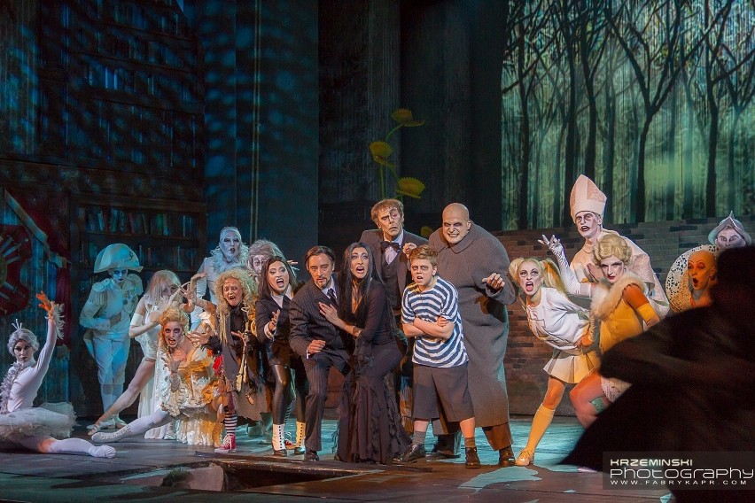 Rodzina Addamsów w Gliwickim Teatrze Muzycznym