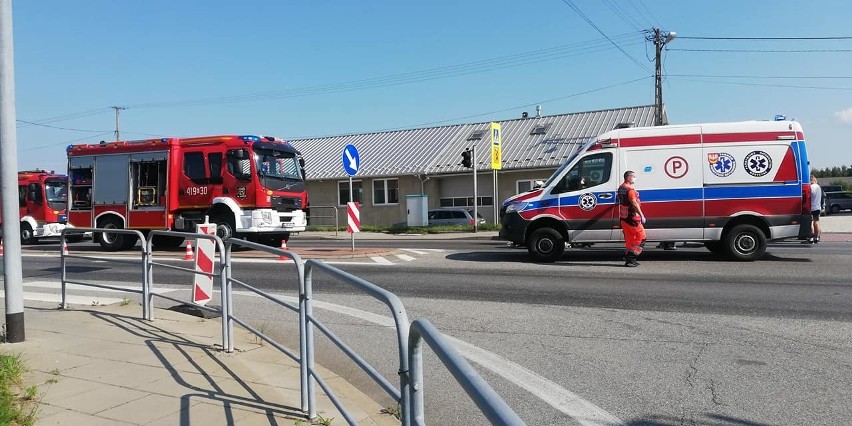 Sufczyn. Wypadek z udziałem motocykla, jedna osoba została ranna, sprawca był pod wpływem alkoholu [ZDJĘCIA]