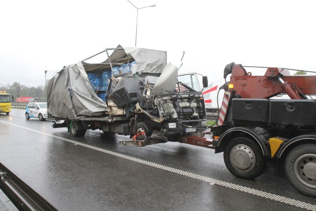 Wypadek na A4 pod Wrocławiem i duże korki