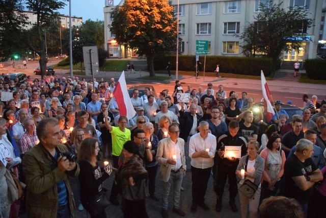 Tak protestowali białostoczanie rok temu.