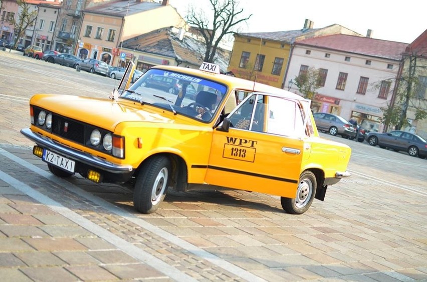 Taksówka ze "Zmienników" jeździ po Olkuszu