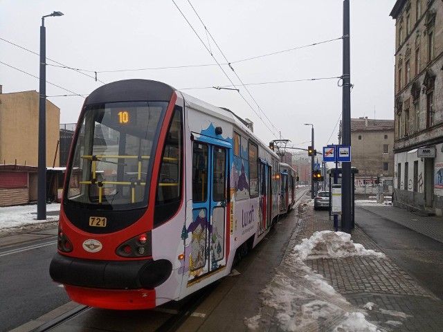 23 stycznia tramwaj numer 10 zaczął jeździć po ulicy 3 Maja w Chorzowie