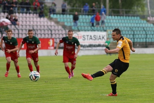 Grzegorz Goncerz strzela obecnie bramki dla GKS Katowice. Piłkarz ostatnio kojarzony jest z Jagiellonią, która szuka wzmocnień po odejściu Patryka Tuszyńskiego i Niki Dzalamidze.