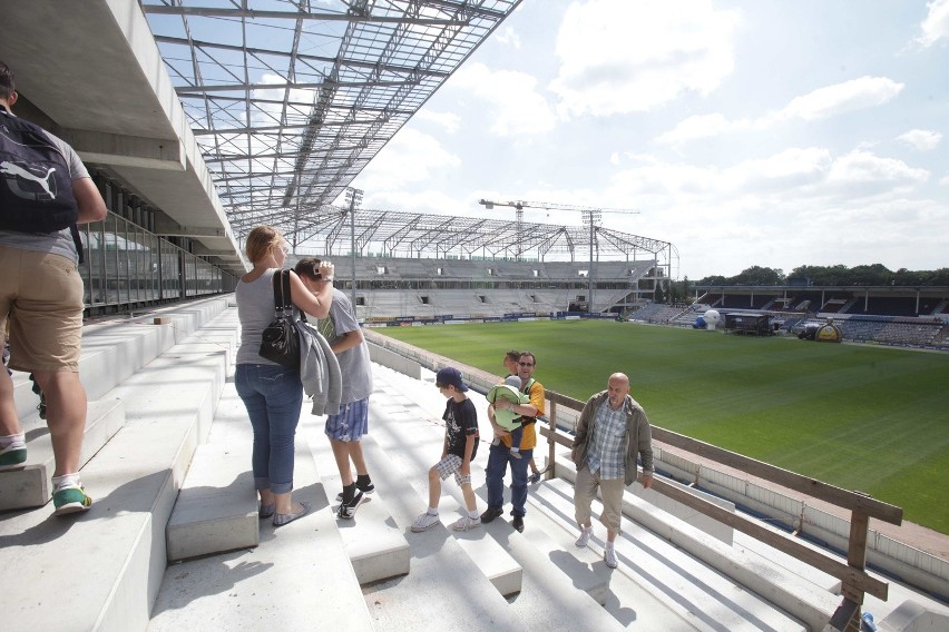 Zwiedzanie stadionu Górnika Zabrze