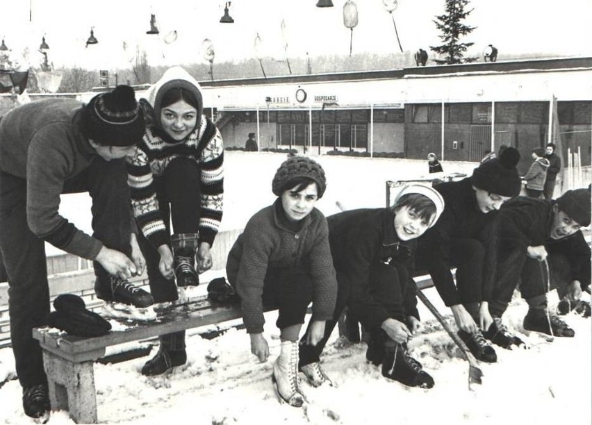 Poznańskie lodowiska na początku lat 70.