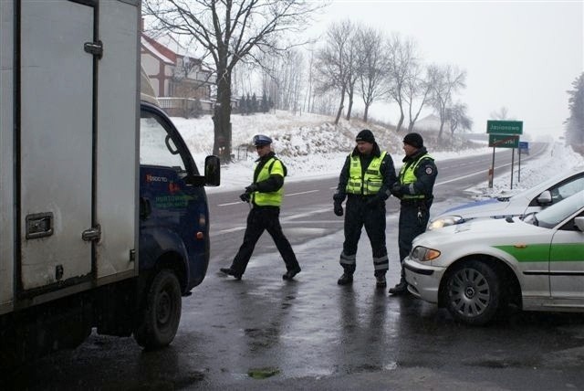 Litewska i polska drogówka