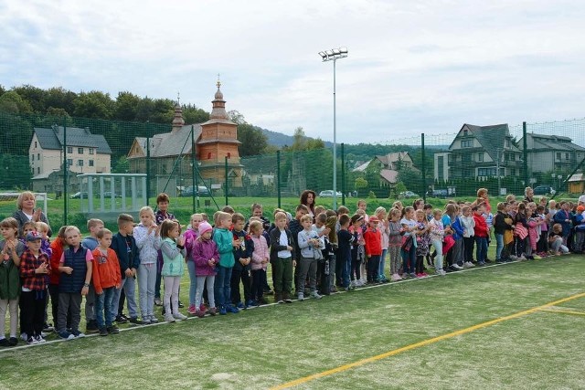 Otwarcie boiska w Trzemeśni