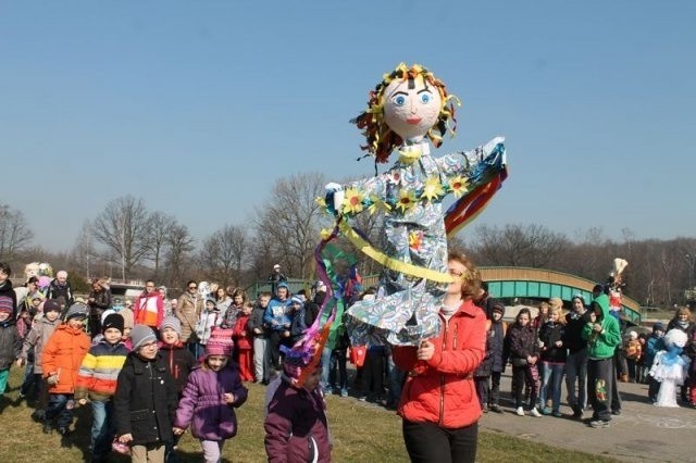 Pierwszy dzień wiosny w Parku Śląskim