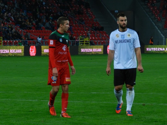 Sparing: Pogoń Lębork - Gryf Wejherowo 1:5