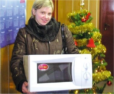 Pani Justyna wysłała tylko jednego SMS-a i wygrała kuchenkę mikrofalową