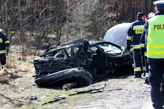 To kolejny wypadek na tzw. trasie śmierci