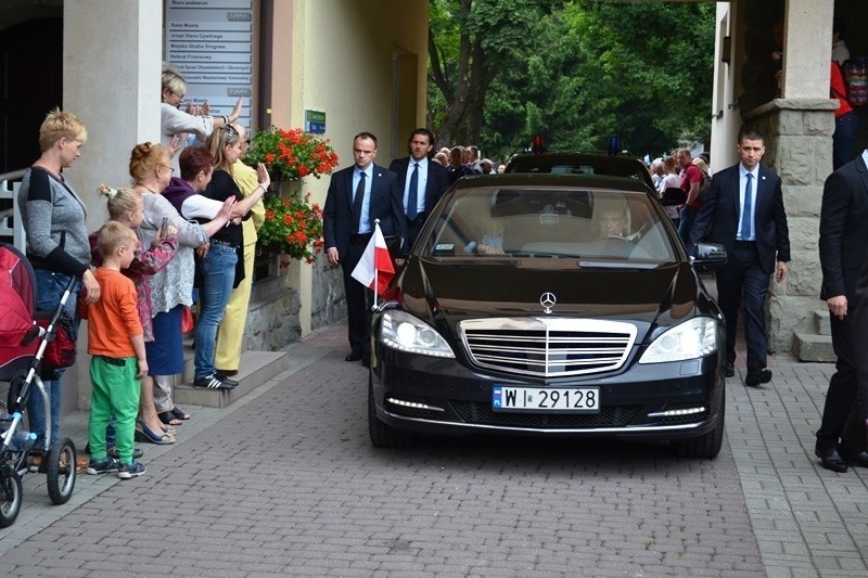 Prezydent Bronisław Komorowski dziękował w Wiśle za pięć lat...