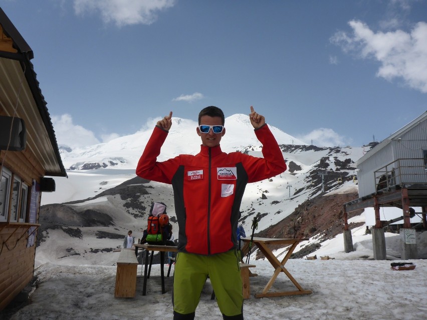 17-latek z Andrychowa zdobył Elbrus. Chce iść dalej!