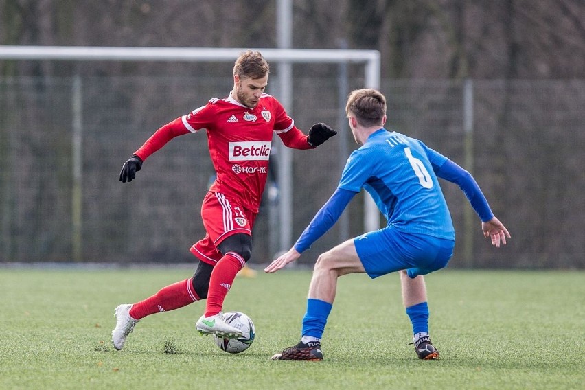 15.01.2022 r. Rybnik. Sparing Piast Gliwice - LKS...