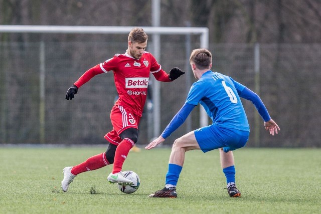 15.01.2022 r. Rybnik. Sparing Piast Gliwice - LKS Goczałkowice-Zdrój.