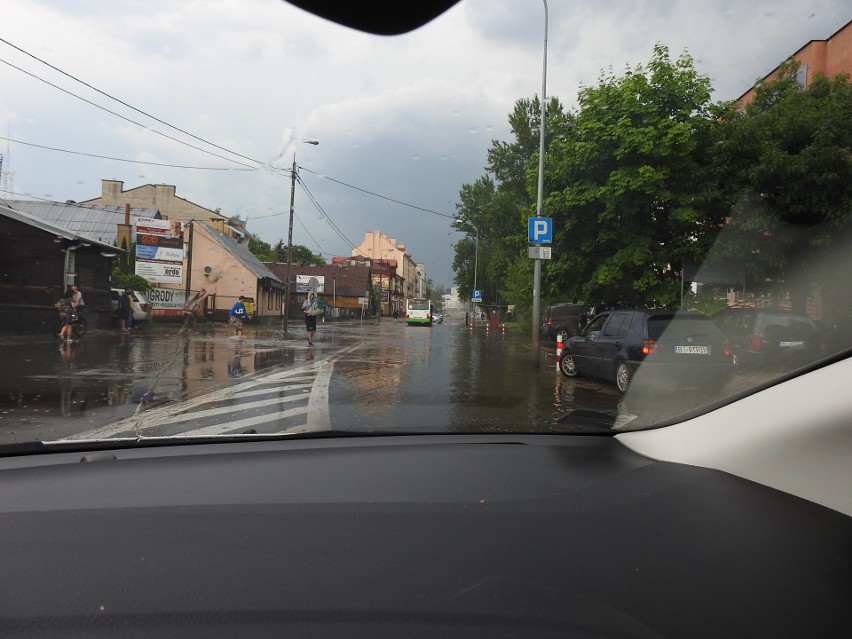 Burza przeszła przez Białystok 20 czerwca 2017 roku
