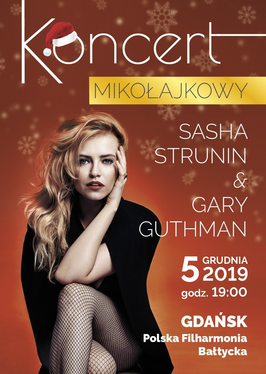 Mikołajkowy koncert w Filharmonii Bałtyckiej. Wystąpią Sasha Strunin i Gary Guthman. KONKURS 