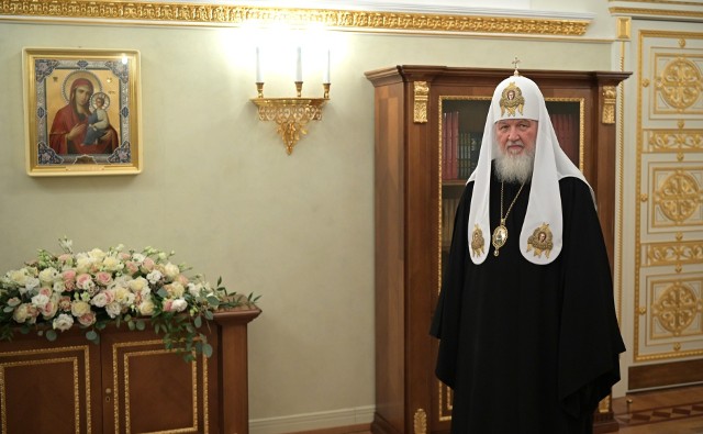 Patriarcha Cyryl popiera politykę państwa rosyjskiego