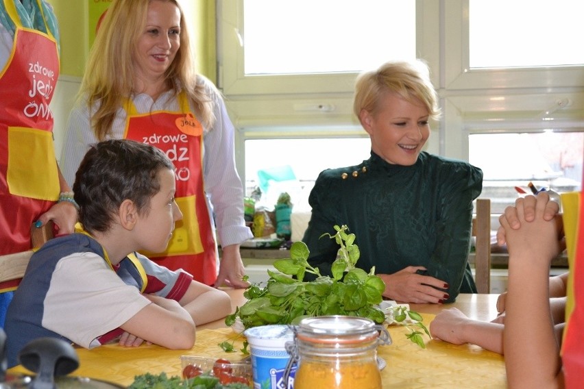 Zabrze: Małgorzata Kożuchowska odwiedziła małych pacjentów [ZDJĘCIA]