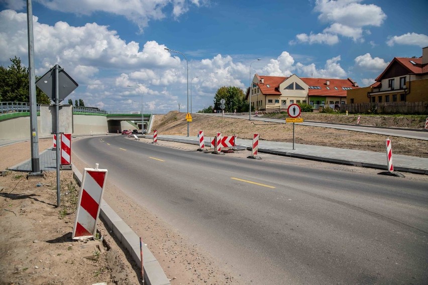 Przebudowa ul. Klepackiej. Stan na koniec lipca.