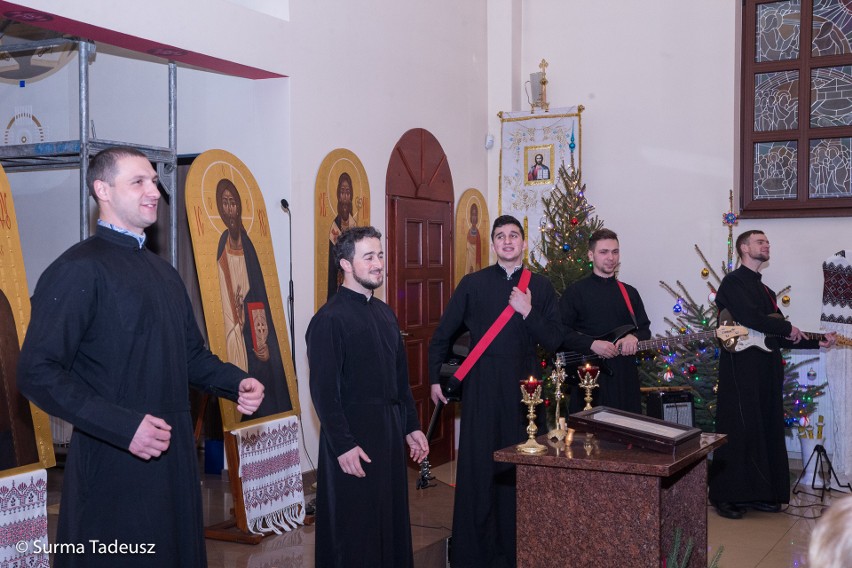 To nie była mafia, ale klerycy z Kijowa. Seminaryjny zespół MetaNoja wystąpił w cerkwi greckokatolickiej w Stargardzie [ZDJĘCIA, WIDEO]