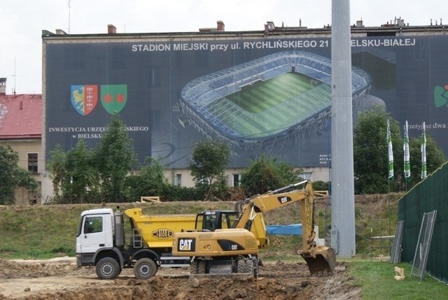 Ruszyła budowa stadionu Podbeskidzia Bielsko-Biała