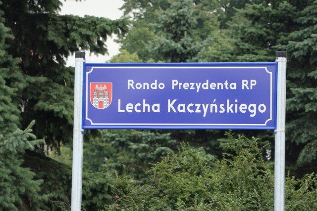 Rondo im. Lecha Kaczyńskiego jest już w Sieradzu