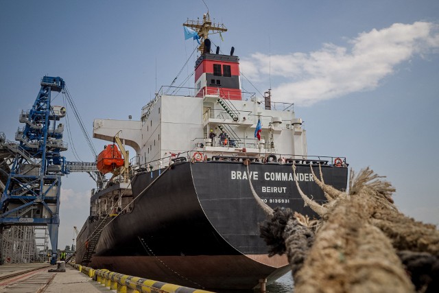 Blokada ukraińskich portów może spowodować głód w niektórych częściach świata. Zdjęcie ilustracyjne