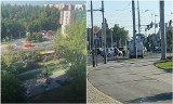 Wrocław, al. Hallera - trwa ewakuacja mieszkańców pobliskich budynków, przy śmietniku może być ładunek wybuchowy [FILM, ZDJĘCIA]
