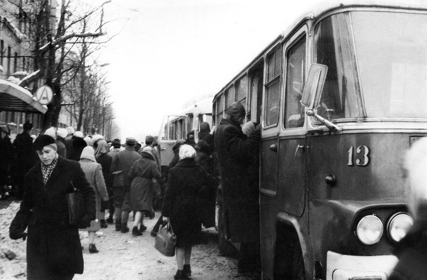 Zwykły dzień w Częstochowie, zdjęcia archiwalne