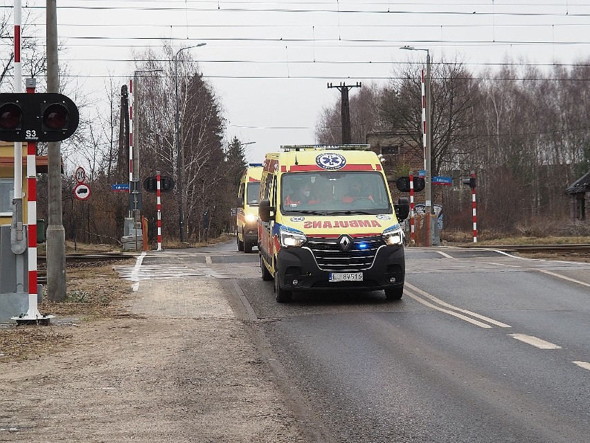 Tragiczny wypadek na przejeździe kolejowym. Dwie osoby