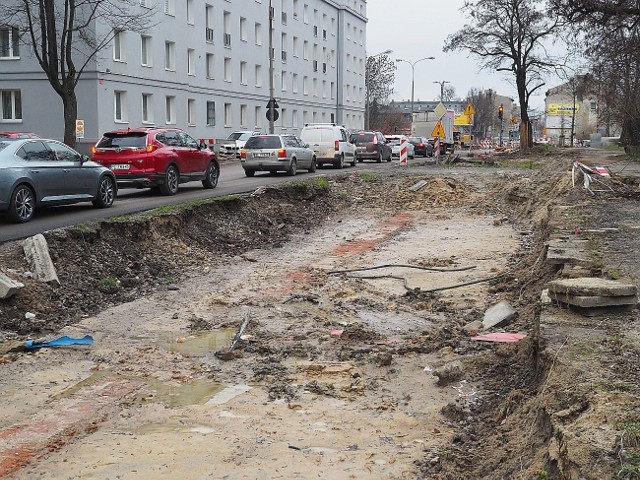 Remont ul. Przybyszewskiego i Pryncypalnej