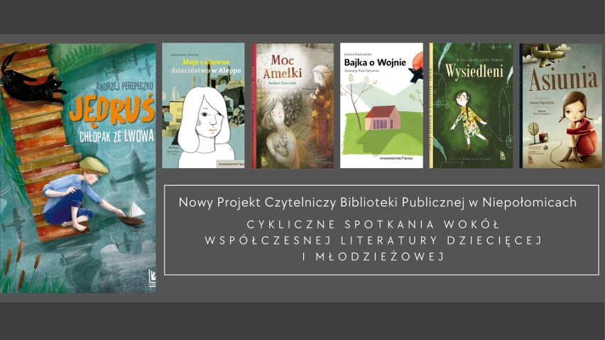 Nowy projekt Biblioteki Publicznej w Niepołomicach. Na początek – tematy wojenne w literaturze dziecięcej