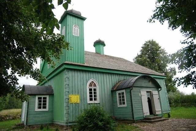 Kruszyniany - zabytkowy meczet. Wyznawcy islamu będą w weekend świętować w Sokółce.