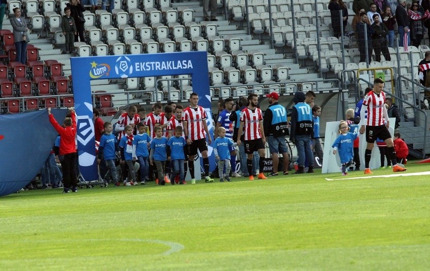 Cracovia w jubileuszowym 1000 spotkaniu w Ekstraklasie w...