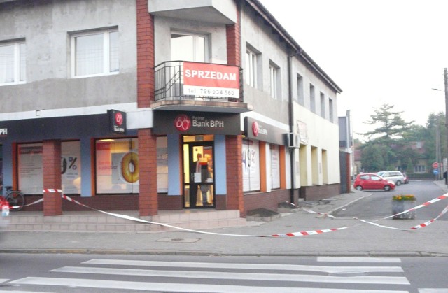 Placówka bankowa przy ulicy Warszawskiej w Rawie została obrabowana