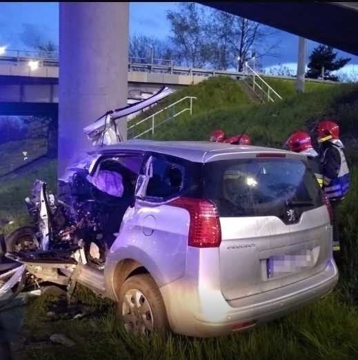 Wypadek w Katowicach na A4 Dziennik Zachodni