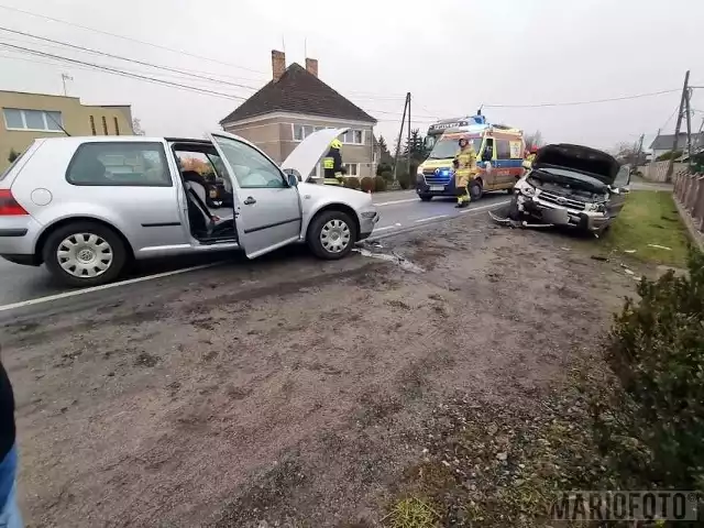 Kolizja w Zawadzie.