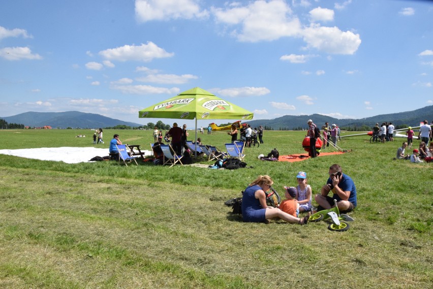 Piknik lotniczy na lotnisku w Bielsku-Białej -...