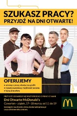 Rekrutacyjne Dni Otwarte w McDonald’s Polska®!