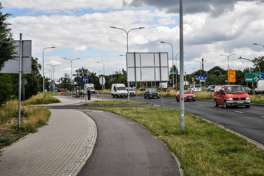 Przy ulicy Grunwaldzkiej w Bydgoszczy, w okolicach stacji...