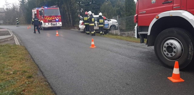 Ta jazda zakończyła się na przydomowym płocie